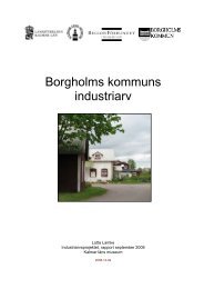 Borgholms kommuns industriarv - Kalmar läns museum