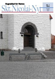 Sogneblad for Rønne - Sct. Nicolai Kirke