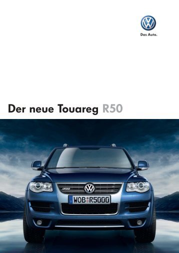 Der neue Touareg R50 - Autohaus Perski ohg