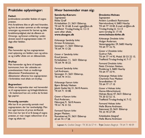 Kirkeblad december-januar-februar 2011/12 - Sønderby og Kærum ...