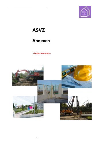 Annexen - Asvz