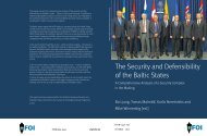 The Security and Defensibility of the Baltic States