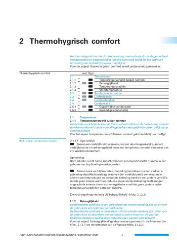 2 Thermohygrisch comfort - Av Consulting