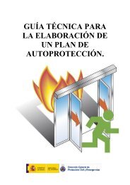 guía técnica para la elaboración de un plan de autoprotección.