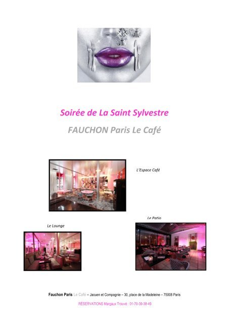 Jaouen et Compagnie – 30, place - Fauchon