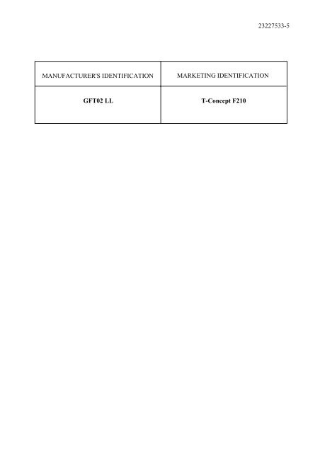 FAX T-Concept F210 - Fax-Anleitung.de