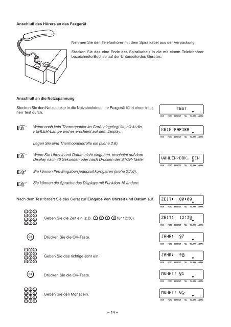 Bedienungsanleitung - leicht gemacht I ALLES ... - Fax-Anleitung.de