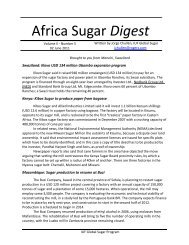 Africa Sugar Digest vol2: Number 5 - Food and Allied Workers Union