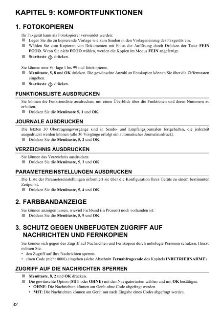 PHONEF@X-INTERNET 390i / 395i / 440i / 445i - Fax-Anleitung.de