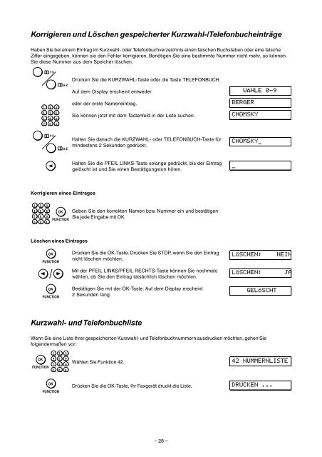 Philips PPF211 D Manual - Fax-Anleitung.de