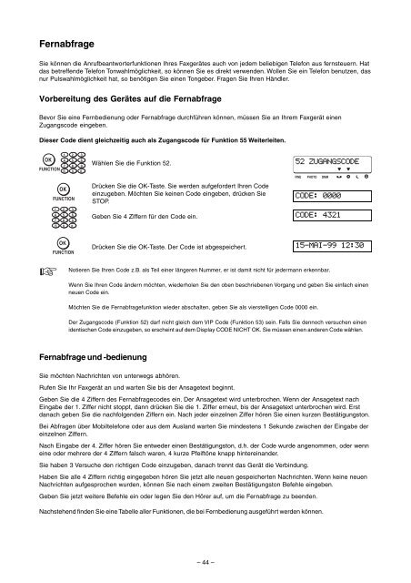 Philips PPF 242/272 D Manual - Fax-Anleitung.de