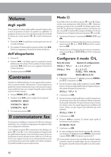 User-Manual Philips Faxjet 325/355 italiano - Fax-Anleitung.de