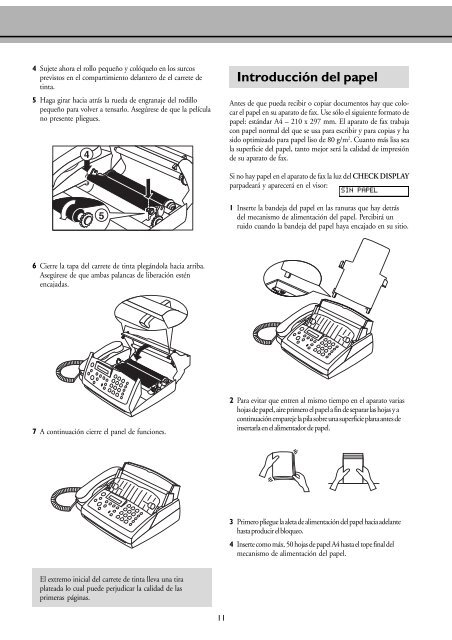 Philips Magic / Magic Vox / Magic Memo Manual - Fax-Anleitung.de