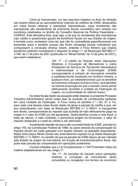 boletim do conselho de contribuintes do estado de minas gerais