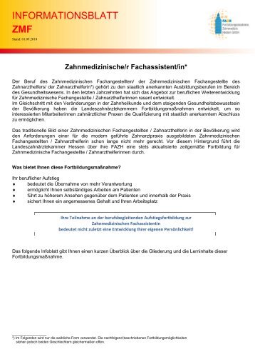 Adobe Acrobat Document - Fortbildungsakademie Zahnmedizin ...