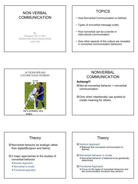 How Nonverbal Communication Is Defined