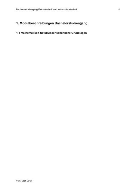 Bachelorstudiengang Elektrotechnik und Informationstechnik (B.Sc ...