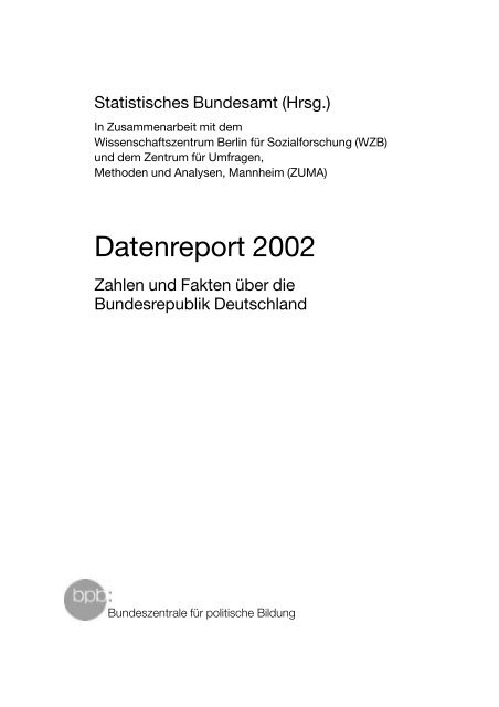 Datenreport 2002