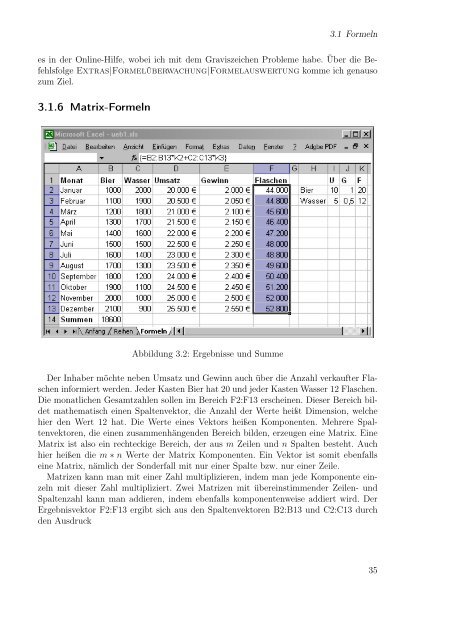 Excel aufmöbeln mit VBA - Fachbereich Mathematik und ...