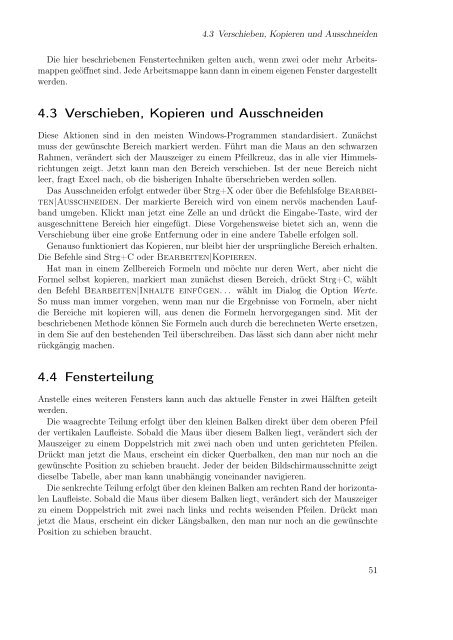 Excel aufmöbeln mit VBA - Fachbereich Mathematik und ...