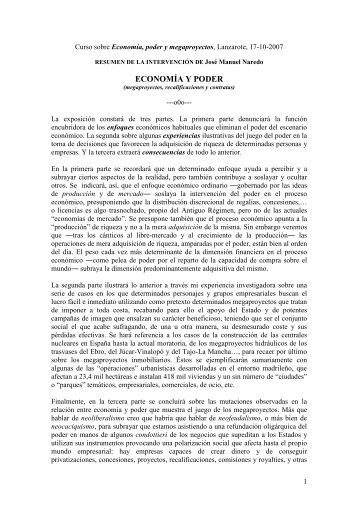 Textos José Manuel Naredo - Fundación César Manrique