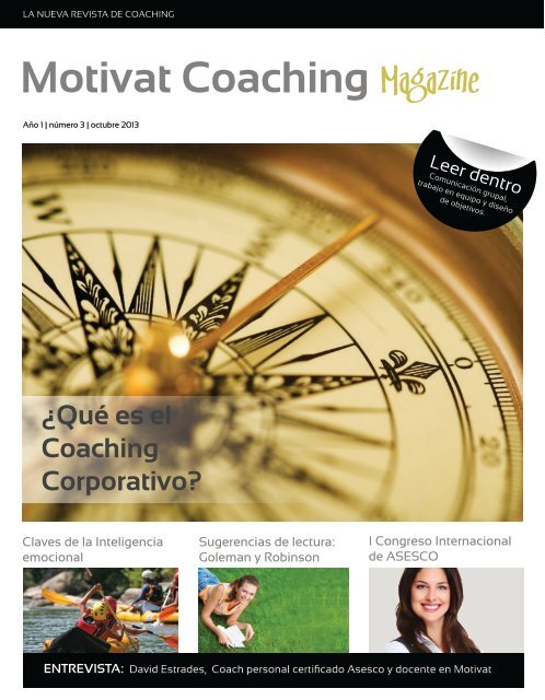 Motivat Coaching Magazine Núm.3-Año 2013