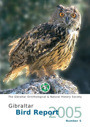 2005 (No 5) - Gibraltar Ornithological & Natural History Society