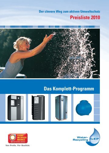 Preisliste 2010 Das Komplett-Programm - DEHOUST GmbH