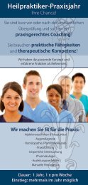 Heilpraktiker-Praxisjahr - Fachverband Deutscher Heilpraktiker