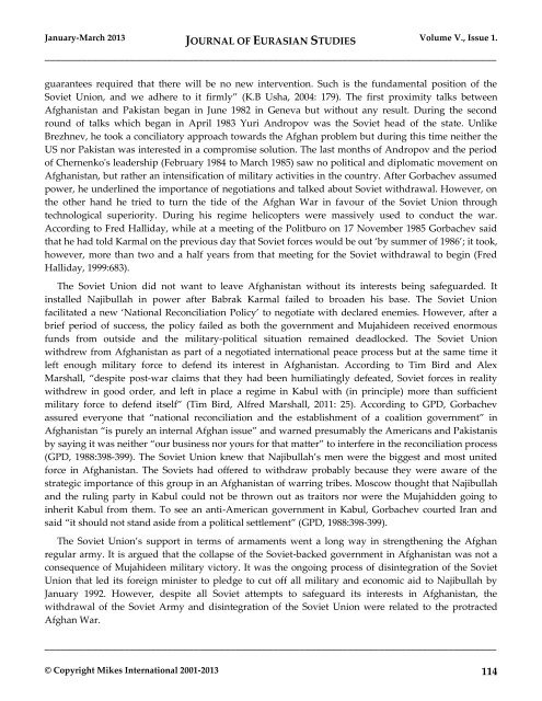 JOURNAL OF EURASIAN STUDIES Journal of the Gábor Bálint de ...