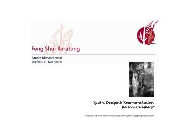 Werbeagentur Karlshorst - Feng Shui Center Berlin