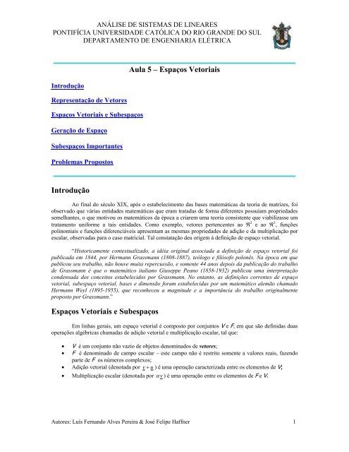 Featured image of post Espacos Vetoriais Guia com resumos provas antigas e exerc cios resolvidos matrizes e sistemas lineares