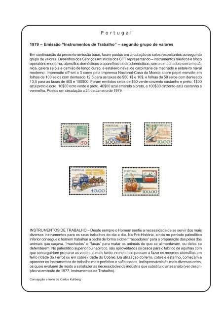 Selos de Portugal - Vol V (1979/1984) - FEP