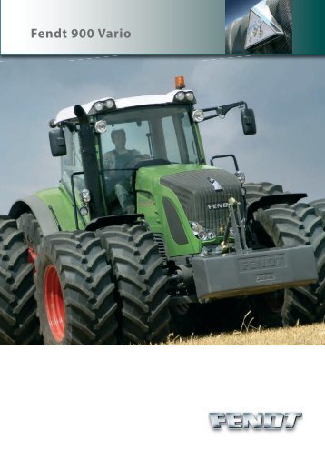 Fendt 900 Vario - AGCO GmbH