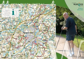 Nordic WalkiNg: toureN 1-6 - Ferienregion Allgäu