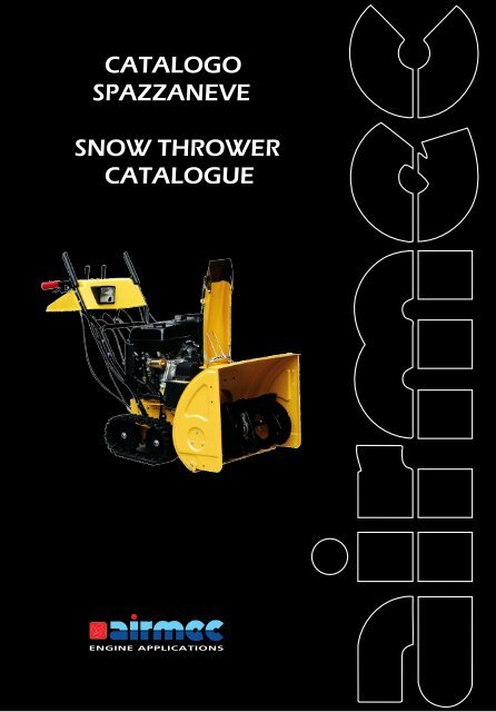 catalogo spazzaneve snow thrower catalogue - Ferramenta.Biz