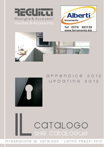 REGUITTI_CATALOGO 2012 APPENDICE PARTE ... - Ferramenta.Biz