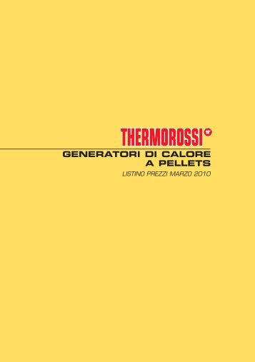 thermorossi listino giallo 2010.pdf - Ferramenta.Biz