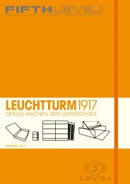 FIFTHLEVEL  |  Leuchtturm 1917 Notizbücher