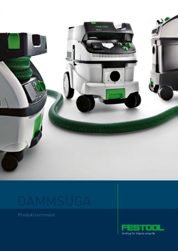 Produkt sortimen dammsugare - Festool