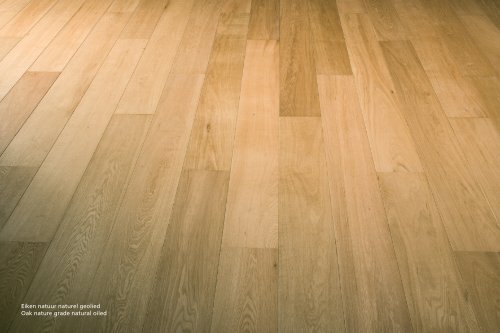 Eiken natuur naturel geolied Oak nature grade natural oiled - Fetim ...