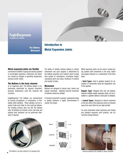 Metal Expansion Joints - ThomasNet