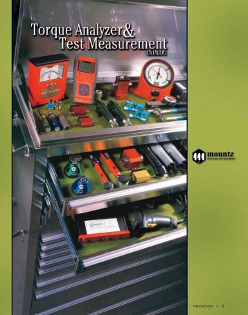 Mountz Torque Analyzer and Test Measurement ... - ThomasNet