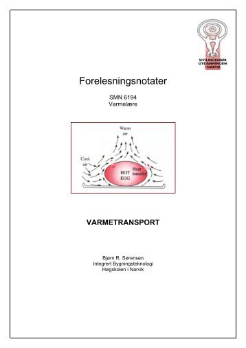 Varmetransport - Forelesningsnotater til del 2 av faget - Høgskolen i ...