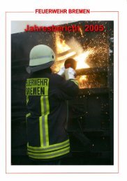 Jahresrückblick 2005 - Feuerwehr Bremen