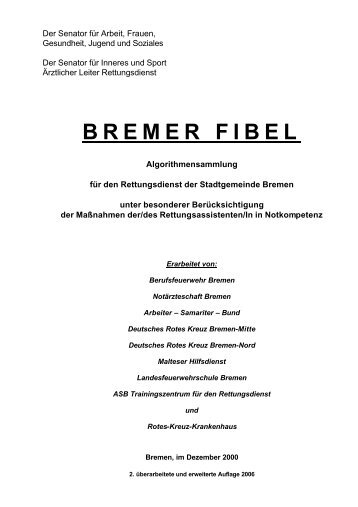 BREMER FIBEL - Feuerwehr Bremen