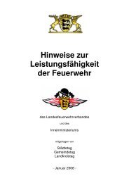 Hinweise zur Leistungsfähigkeit einer Feuerwehr-Januar2008