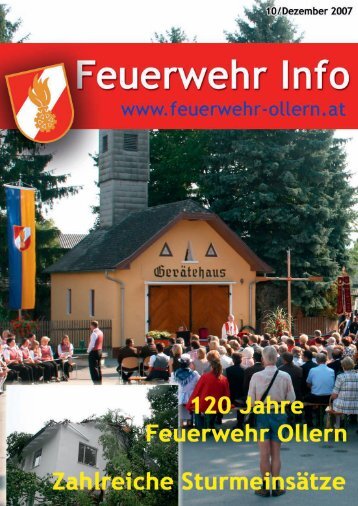 Feuerwehrzeitung 2007 - Freiwillige Feuerwehr Ollern