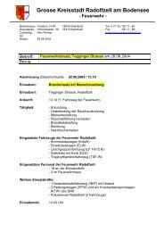 Ausführlicher Bericht als PDF - Freiwillige Feuerwehr Radolfzell