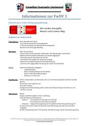 Informationen zur FwDV 3 - Feuerwehren der Gemeinde Eichenzell